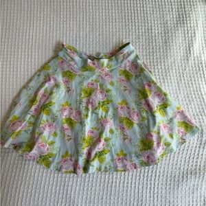 Matilda Jane Pink and Green Mini Skater Skirt